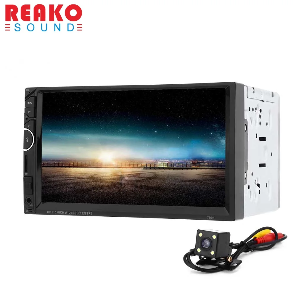 7001 7 Inch 2 Din Car Radio Audio 2din Car Stereo Mp5 Player Touch