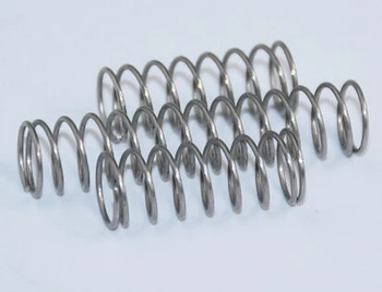

50pcs 0.4*4*45mm 0.4*45mm 0.4mm stainless steel Small spot spring wire micro spring compression spring pressure spring OD=4mm