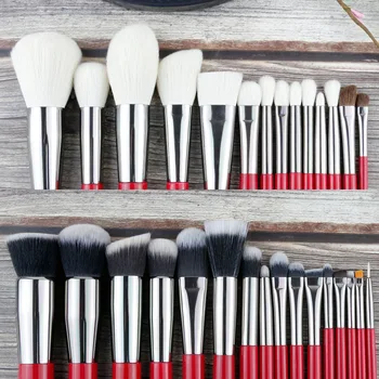 BEILI 30pcs Professional Makeup Brushes Set Natural Hair Powder Foundation Blusher Eyeshadow Eyebrow Eyeliner Makeup Brush Tools 1