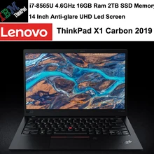 Высококачественный Ноутбук lenovo бизнес ThinkPad X1 Carbon с 14 дюймовым антибликовым экраном 4K i7 16 Гб 2 ТБ памяти Windows 10 Pro O.S
