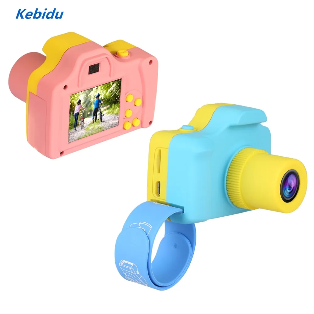 

1.77 Inch 16MP Mini LSR Cam Digital Camera 1080P For Kids Baby Cute Cartoon Birthday Best Gift Multifunction Children Toy Camera