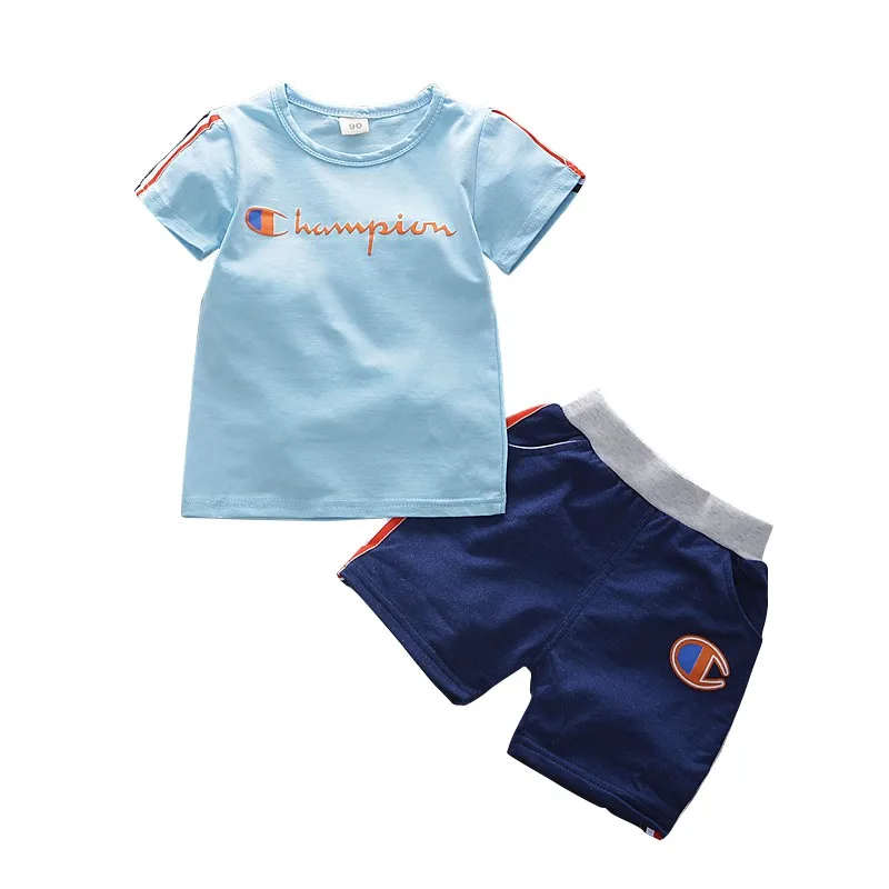

New High Quality Two Pieces Baby Sets With Letter Print Comfortable For Dressing In The Summer With Short Sleeves