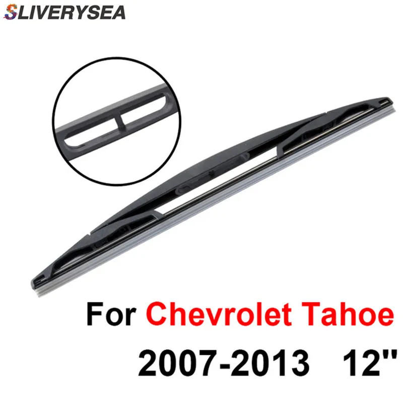 

SLIVERYSEA Front and Rear Wiper Blade no Arm For Chevrolet Tahoe 2008 Onwards High quality Natural Rubber windscreen 22''+22''