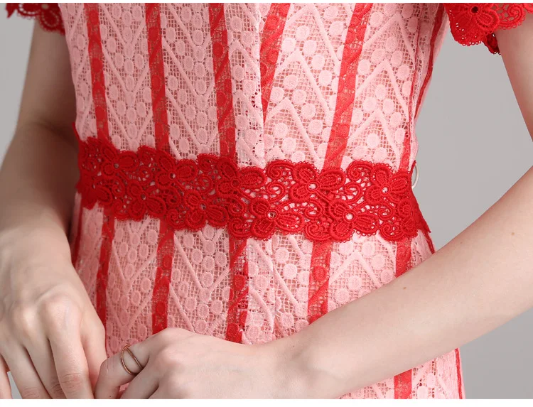 Платье В Красную Полоску фото 17