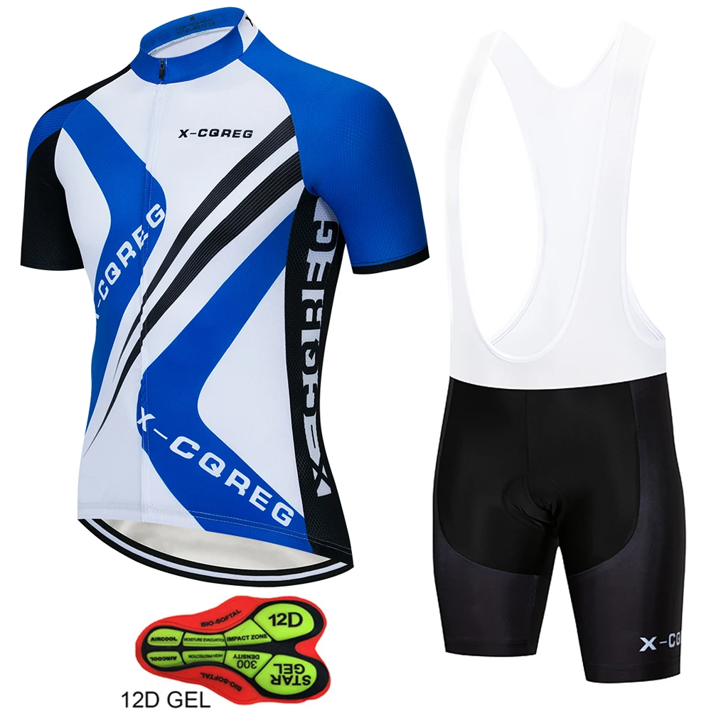 2019 Pro Summer X-CQREG Cycling Jersey Set Mountain Bike Clothing MTB Bicycle Clothes Wear Maillot Ropa Ciclismo Men | Спорт и
