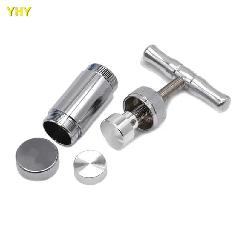 Stainless alloy Pollen Press Compressor herb tobacco pollen tobacco grinder05