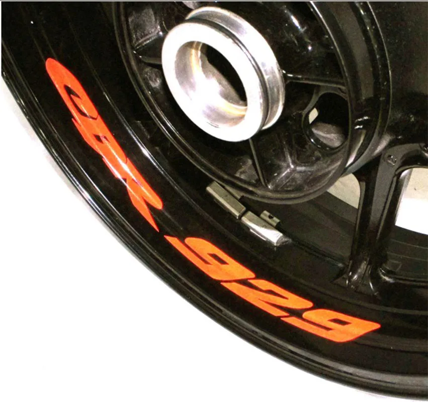 Motorcycle Wheel Sticker Decal Reflective Rim Bike Motorcycle Suitable