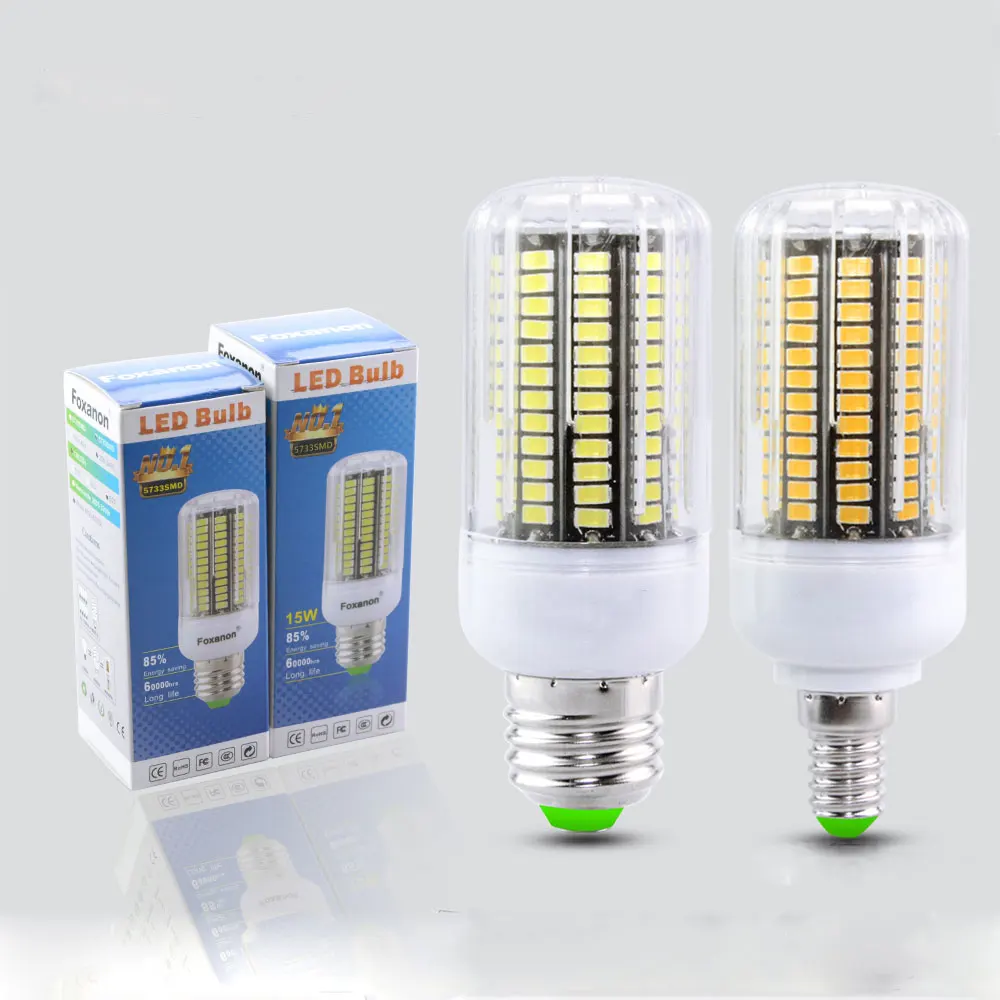 E27 E14 Home Led Bulb High Luminous Flux LED Lights 5733SMD Gold Line