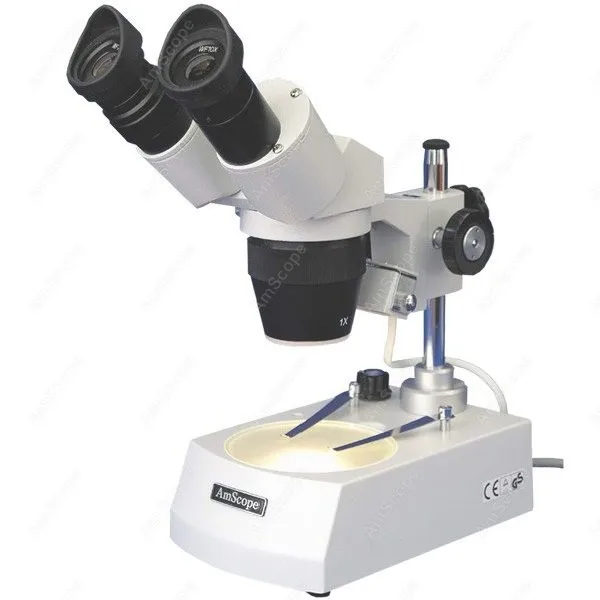 

Binocular Stereo Microscop--AmScope Supplies Super Binocular Stereo Microscope 10X-20X-30X-60X