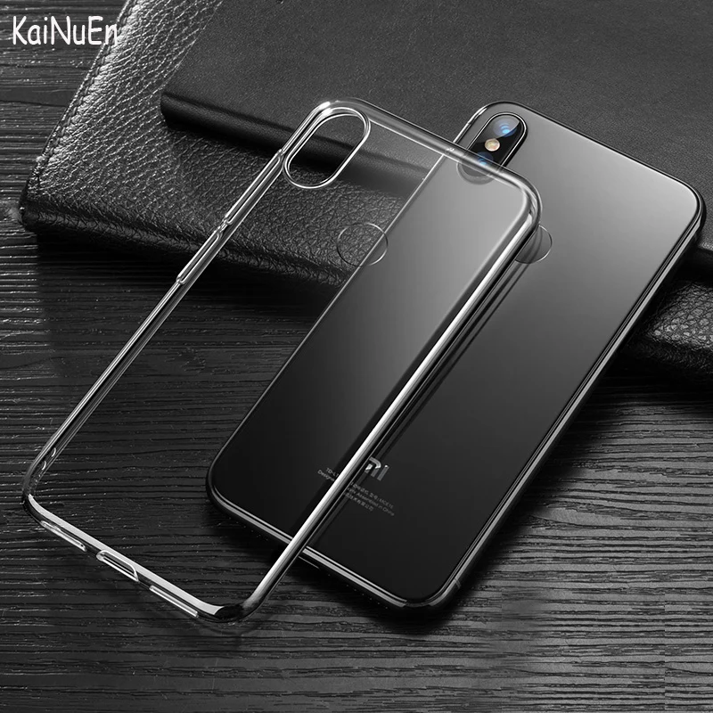 

kainuen luxury coque,cover,case For Xiomi Xiaomi mi 8 mi8 se 8se phone back 360 Soft TPU silicone silicon etui Ultra Transparent