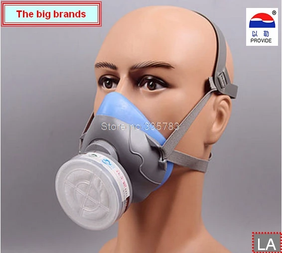 1 шт. противогаз+ очки газов, химических лицо, респиратор маски фильтр газов, химических защищенный маска для лица с защитными очками