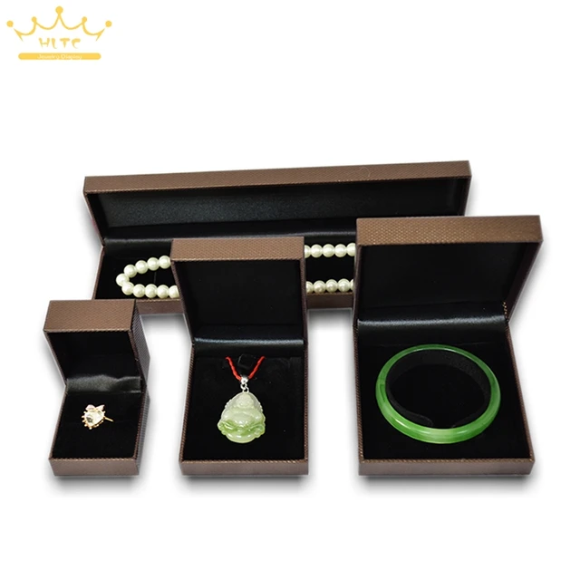 Buy Free shipping Brown Engagement Jewelry Box Set