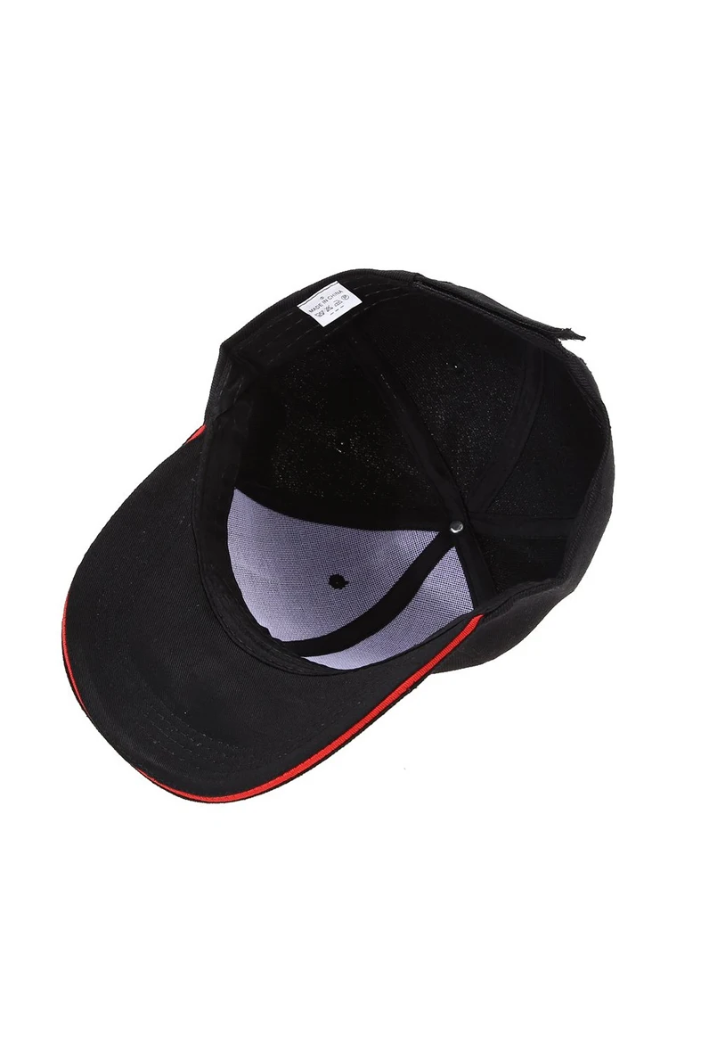 

New Unisex Sun Cap Outdoor Sports Hat Solid Color Baseball Cap Black