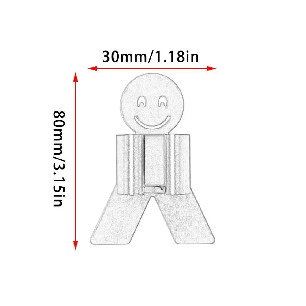 Нескользящий настенный держатель для швабры, держатель для хранения метлы, вешалка с зажимом, бесшовный крючок для швабры, аксессуары для ванной комнаты