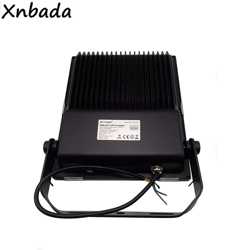 Светодиодный прожсветильник Тор Mi светильник RGB + CCT 10 Вт 20 30 50 2 4 ГГц WIFI IBOX / RF пульт