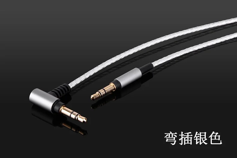 4ft 6ft Replacement Silver upgrade Audio Cable For SONY MDR 1ABP MDR H600A WH CH700N headphones