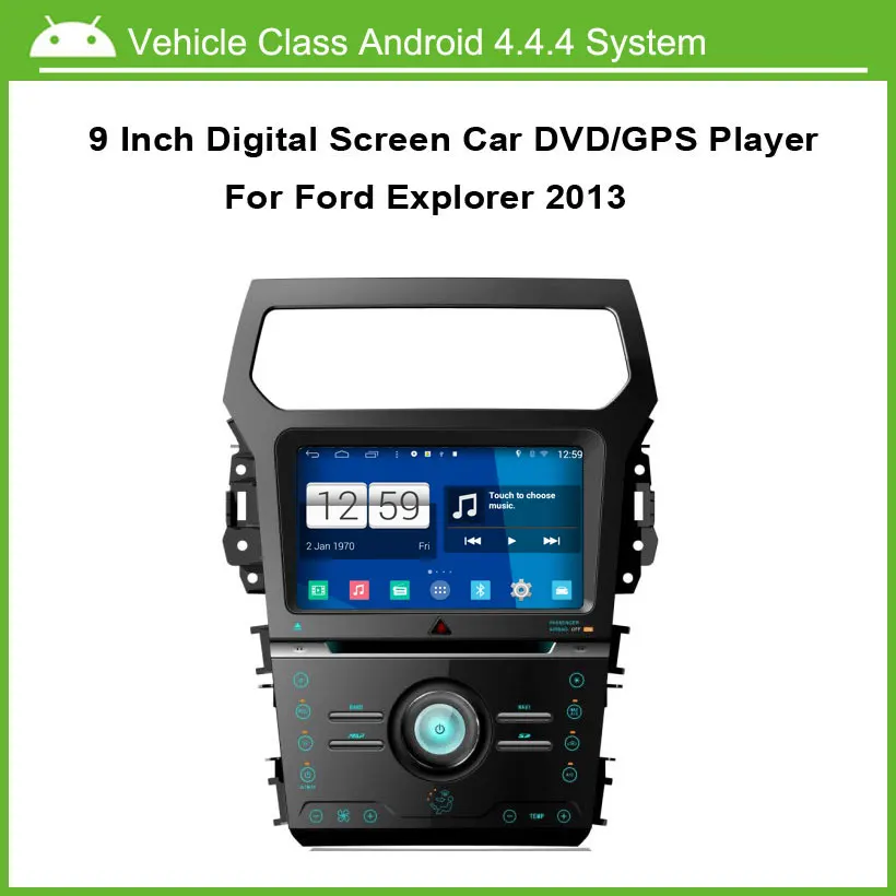 

Android Car DVD Player For Ford Explorer 2012-2013 GPS Navigation Multi-touch Capacitive screen,1024*600 high resolution