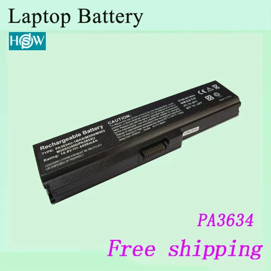 6CELLS PA3634U Laptop battery For Toshiba Satellite C650 C650D C655 C655D L310 L311 L312 L323 L515 L600 L600D L630 | Компьютеры и офис