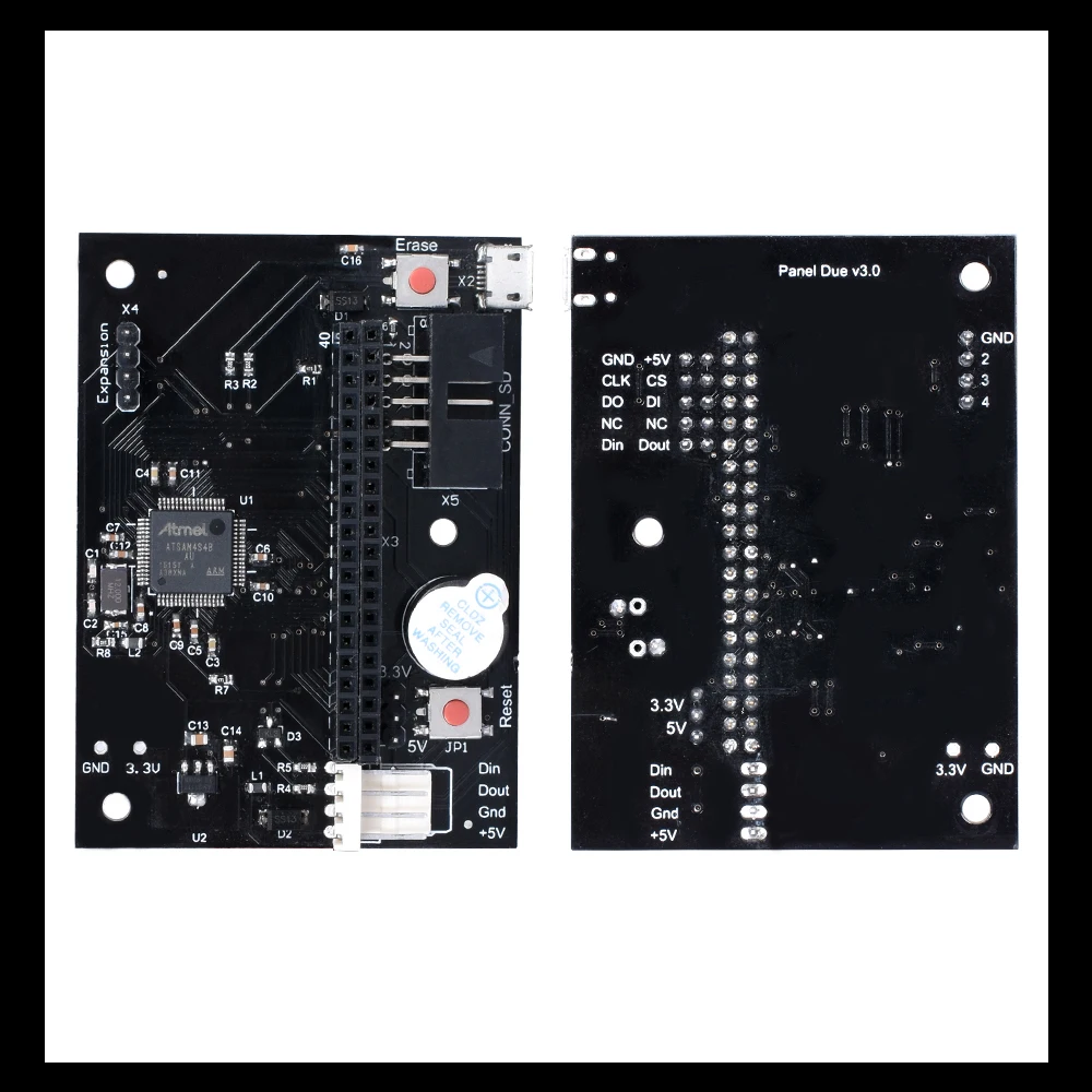 3D принтер материнская плата клонированная Duet 2 wifi V1.04 wifi плата контроллера 32 бит с 4," PanelDue сенсорный экран для станка с ЧПУ