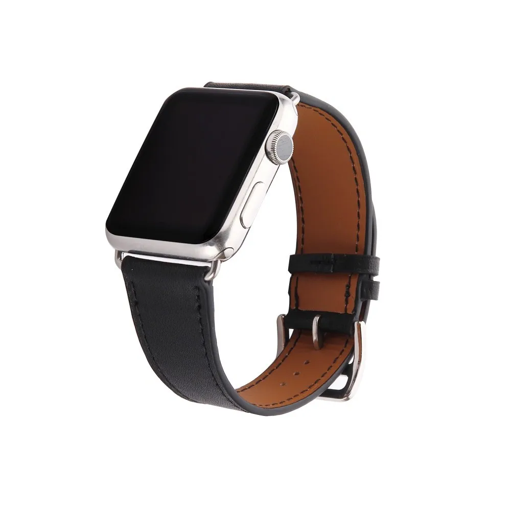 Genuine Leather strap For Apple watch band apple watch 5 4 3 band 44mm/40mm Iwatch series 5 4 3 2 1 42mm 38mm bracelet watchband