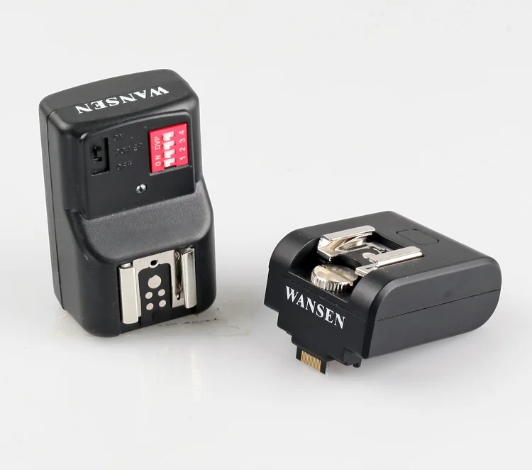 

new design Wireless Flash Trigger Hot Shoe Adapter version II Receiver +pt16 Transmitter for Sony NEX3 NEX5 N 16 Channels