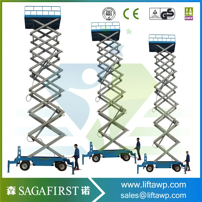 Full Electric Hydraulic scissor lift table Scissor Lift Table, electric table truck