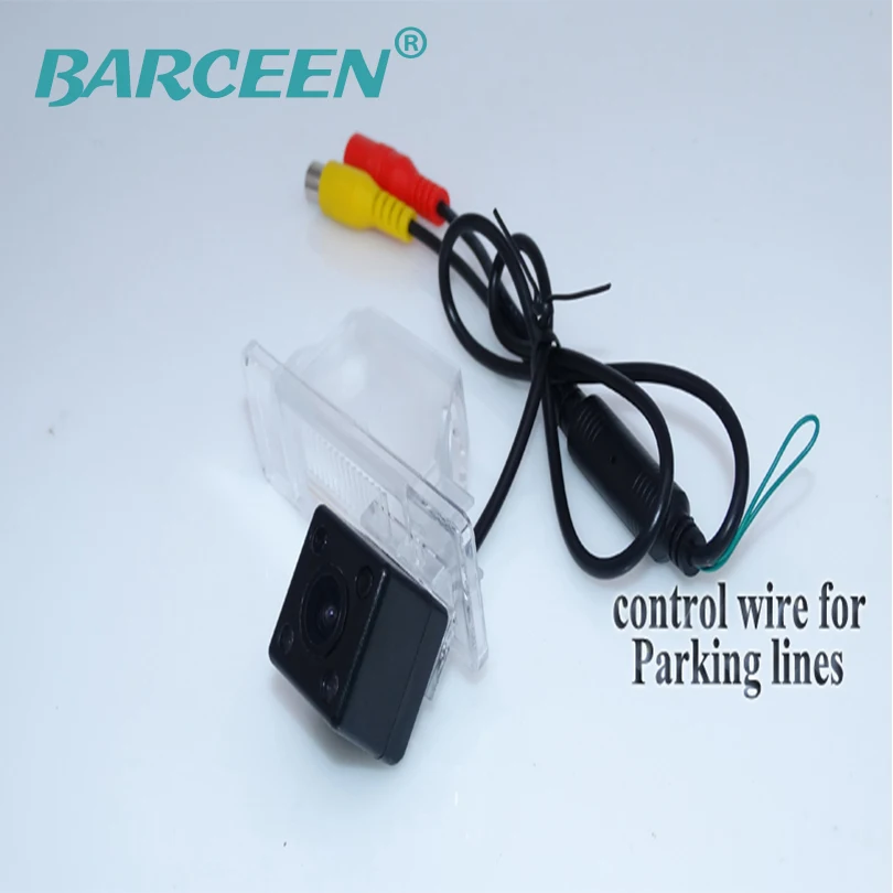 Colorful night vision original ccd hd wire 170 wide view angle car parking camera plastic shell glass lens for Nissan X-Trail | Автомобили