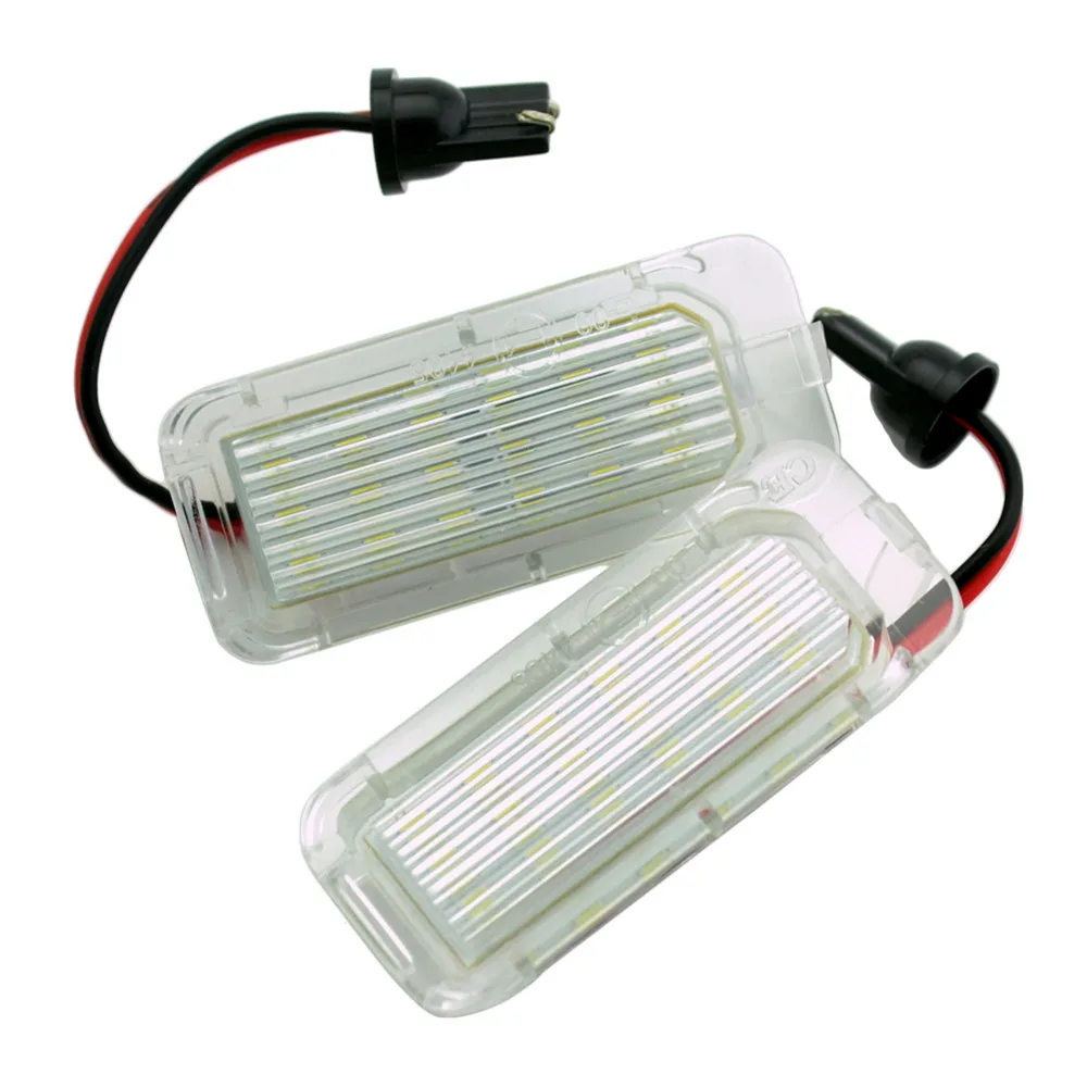 

2PCS/Lot Auto Car LED License Plate Lights For FORD FOCUS 5D 2008-2013 FIESTA MONDEO S-Max Drop Shipping