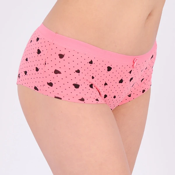 Buy Lot of 60pc Heart print cotton boxer short sexy