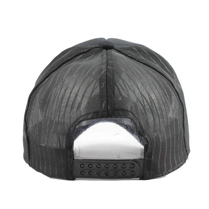 [FLB] 2017 Hip Hop Black leopard Print Curved Baseball Caps Summer Mesh Snapback Hats For Women Men casquette Trucker Cap