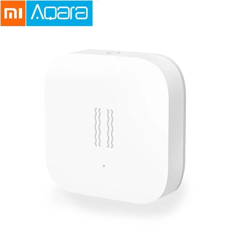 

Xiaomi Aqara Smart Vibration Shock Sensor Mijia Smart Motion Sensor Zigbee Detection Alarm Monitor Mi Home App International Ver