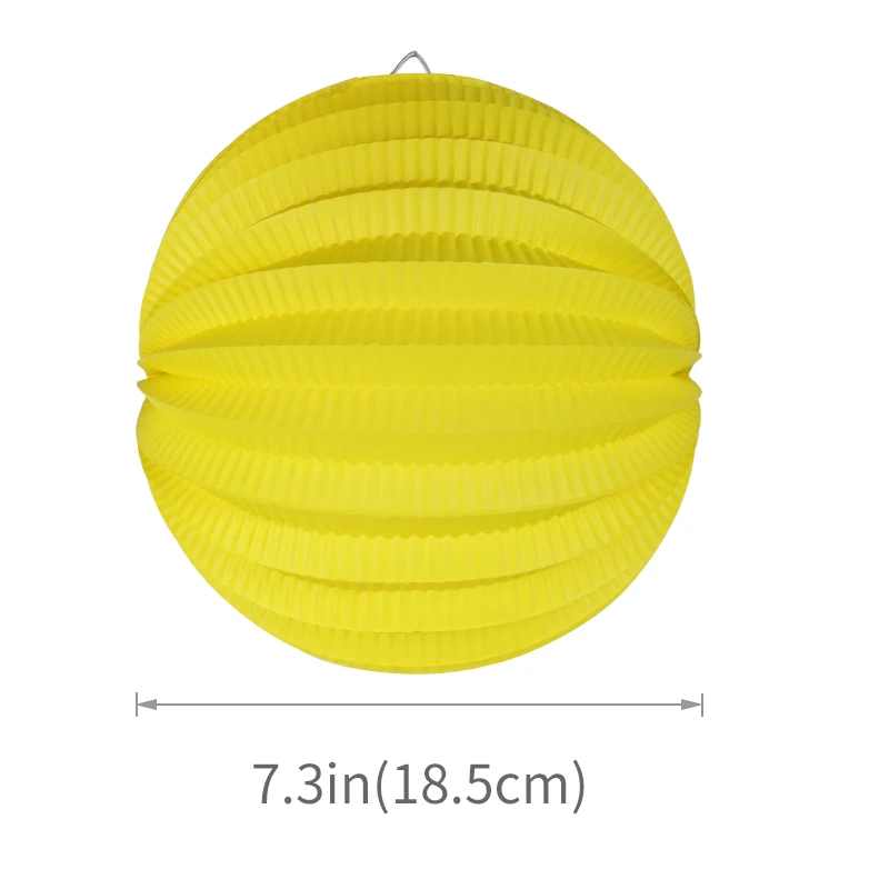 Zilue 8 дюймов/20 см плиссе в гармошку бумажный фонарь s арбуз Фонарь Свадебная вечеринка День рождения душ домашний декор события