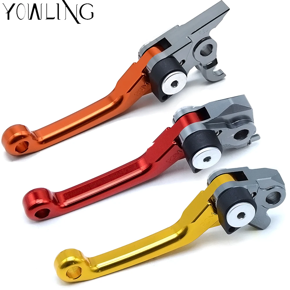 

1Pair Foldable Clutch Brake Lever FOR YAMAHA TTR250 TTR600 XT250X HONDA CRF450RX CRF250 Rally KTM 250XCF-W 300XC-W 300EXC