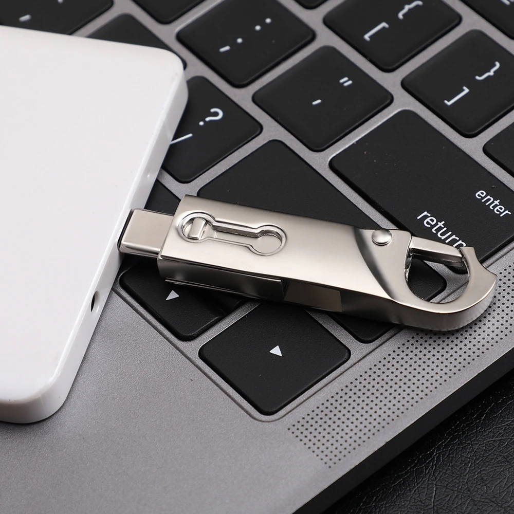 Type-C USB 3,0 двойная ручка штекер привод высокоскоростная Флешка 32 Гб емкость карта памяти смартфон U диск USB флэш-накопитель