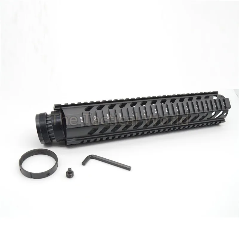 Тактический охотничий 4 ''7'' 10 ''12'' 15 ''AR-15 M16 M4 Handguard Free Float Quad Rail Heavy Duty Handguard для AR. 223/5. 56 RAS