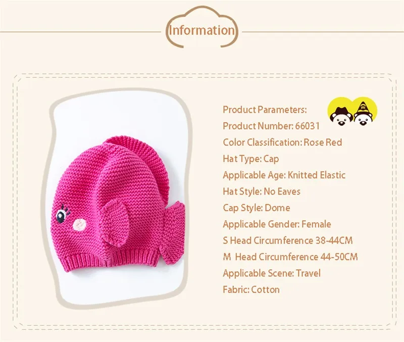 Girl Hat Boy Baby Cut Lovely Cap (11)