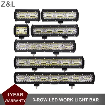 

OFFROAD 4-20 INCH LED WORK LIGHT BAR 12V 24V CAR BOAT 4X4 ATV MOTORCYCLE TRUCK SUV TRAILER UAZ INDICATOR COMBO DRIVING LAMP