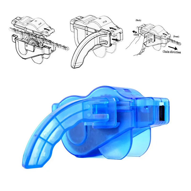 Портативный очиститель для велосипедной цепи, щетка для чистки велосипеда, для горной дороги, для велосипеда, набор для чистки, для спорта на открытом воздухе, инструменты для мытья