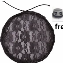 5 шт., сетка для волос, конский хвост, сетка для волос, регулируемый ремешок на спине, ткацкая шапка, бесклеевая, парик, Шапка хорошего качества