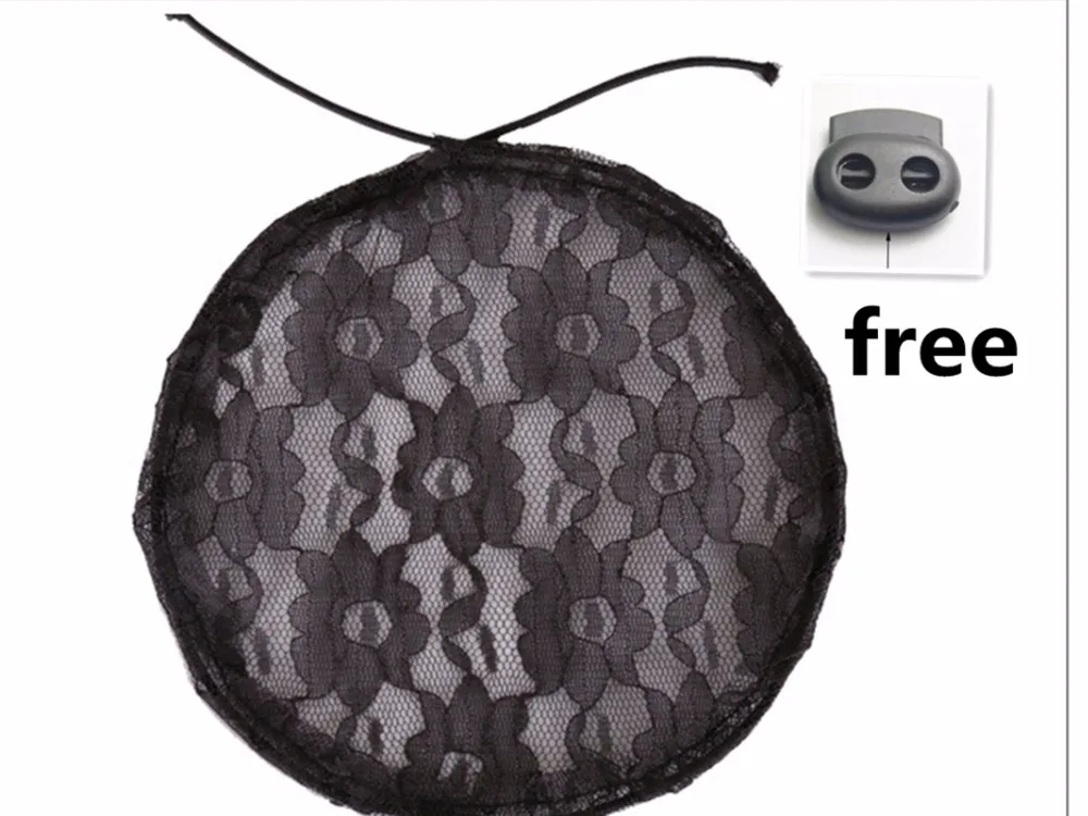 

5Pcs Hair Net Making Ponytail Hairnet Adjustable Strap On The Back Weaving Cap Glueless Wig Cap Good Quality