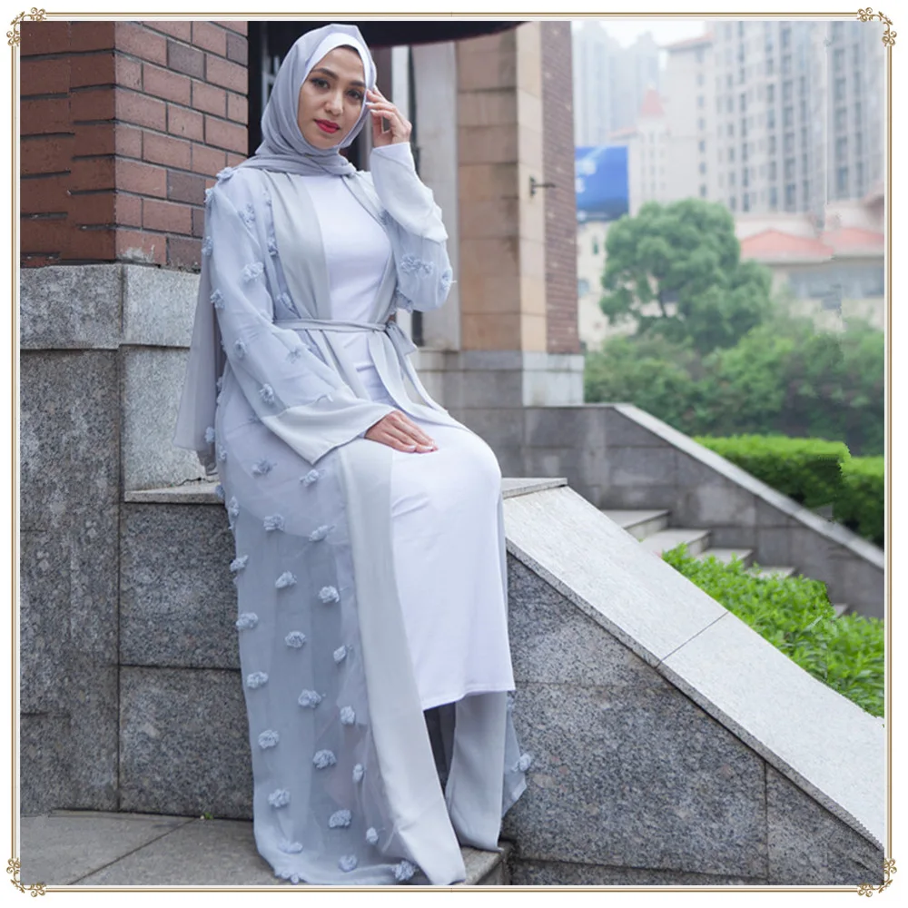 

Arabic Islamic Dubai Abaya Muslim Kaftan Moroccan Kaftan Middle Indonesia Eastern Dress Pakistani Casual Loose Turkey Robe Arabe