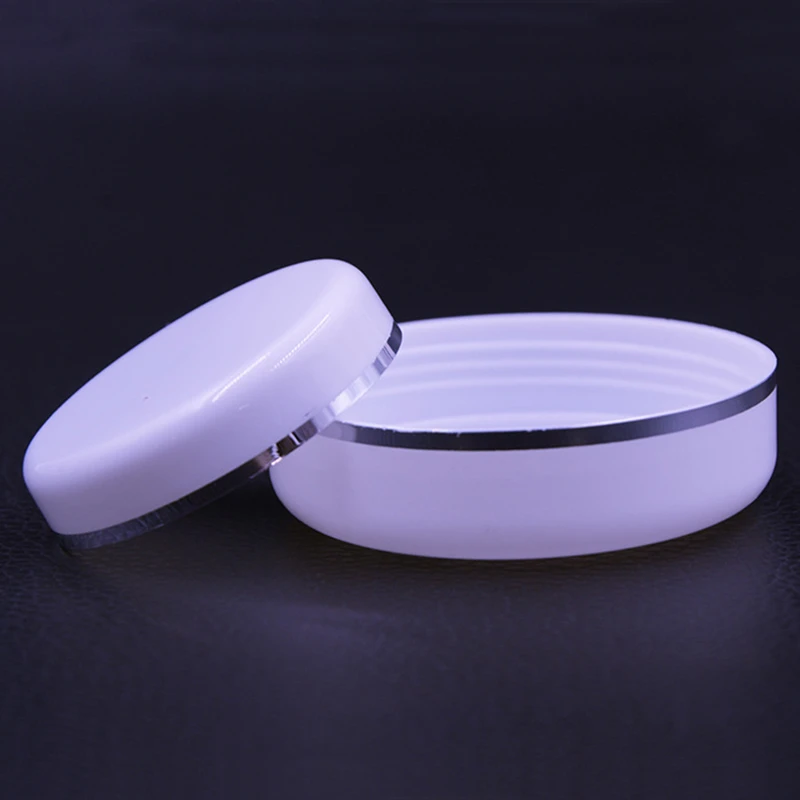 

1pc Refillable Bottles Mini Travel Face Cream Lotion Cosmetic Container Plastic Transparent Empty Makeup Jar Pot 20/50/100/250g