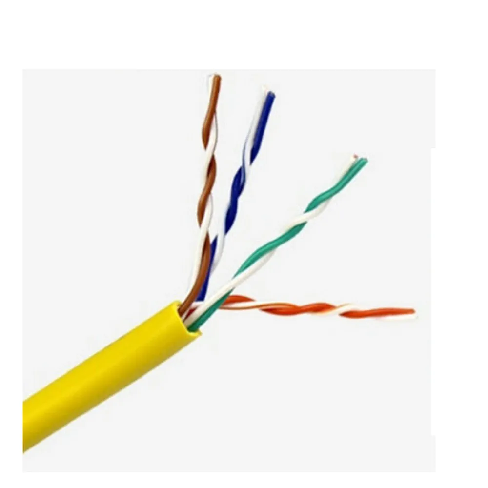 1.5M Yellow External  Network Ethernet Cable CAT5e 100% Copper RJ45  (7)
