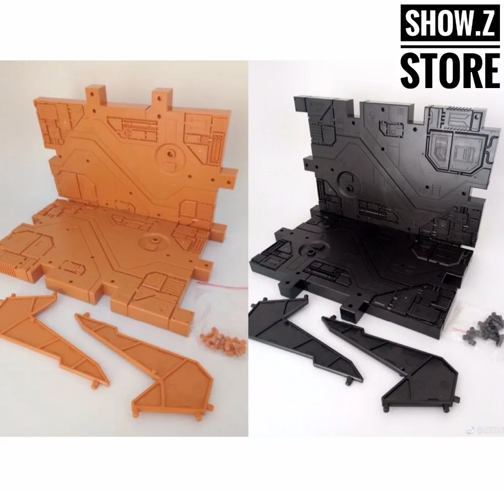 

[Show.Z Store] Zeta Toys Zeta-EX Display Base (Orange & Black) Transformation Action Figure