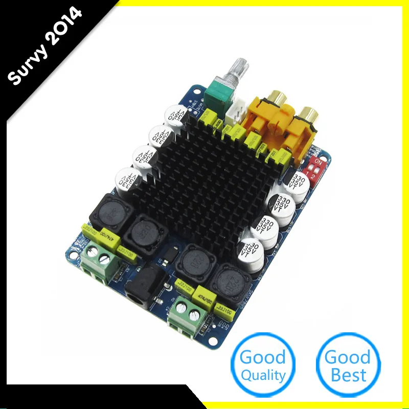 

Digital Amplifier Board of TDA7498 Class D 2X100W Dual Channel Amplifie Audio Stereo