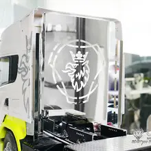 LESU металлическая защитная доска вождения кабины 1/14 RC трактор Sca грузовик Tmy TH04767