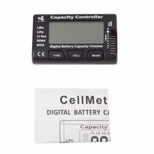 RC CellMeter-7 цифровой аккумулятор устройство проверки емкости для Nicd никель-металлгидридные литий-полимерные жизни литий-ионная Горячая