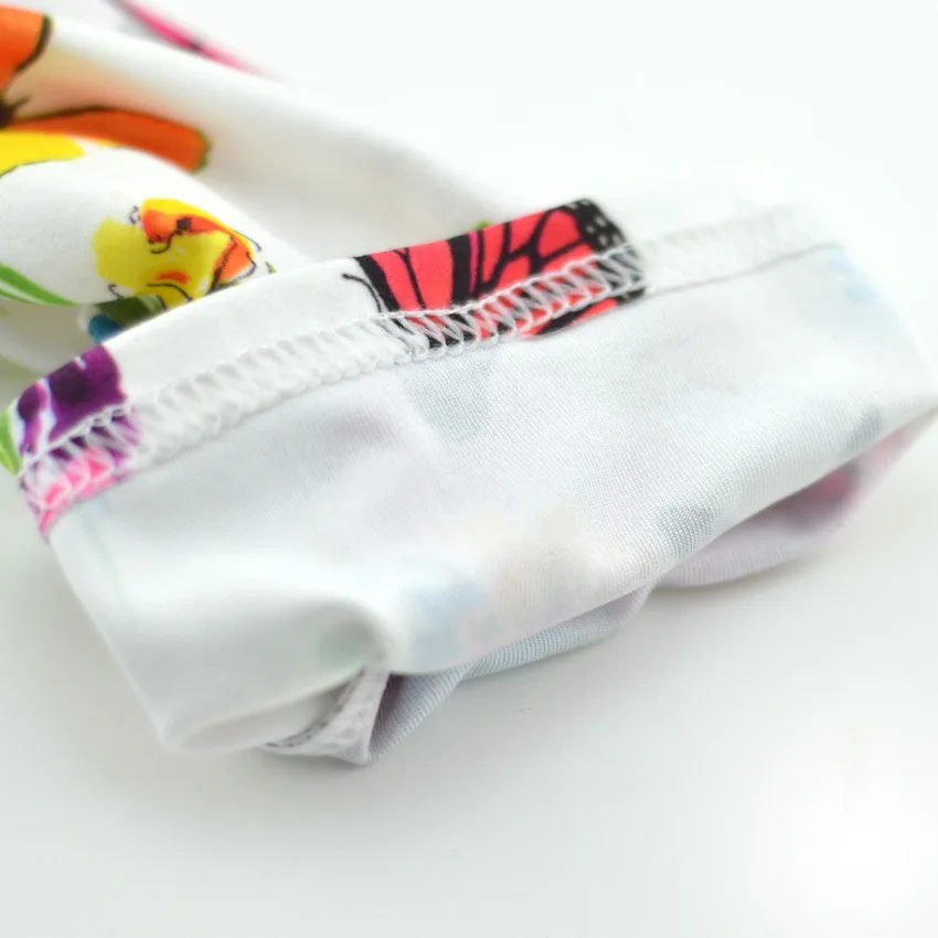 Spring Autumn Children Korean Girls Flora Pants Clothing