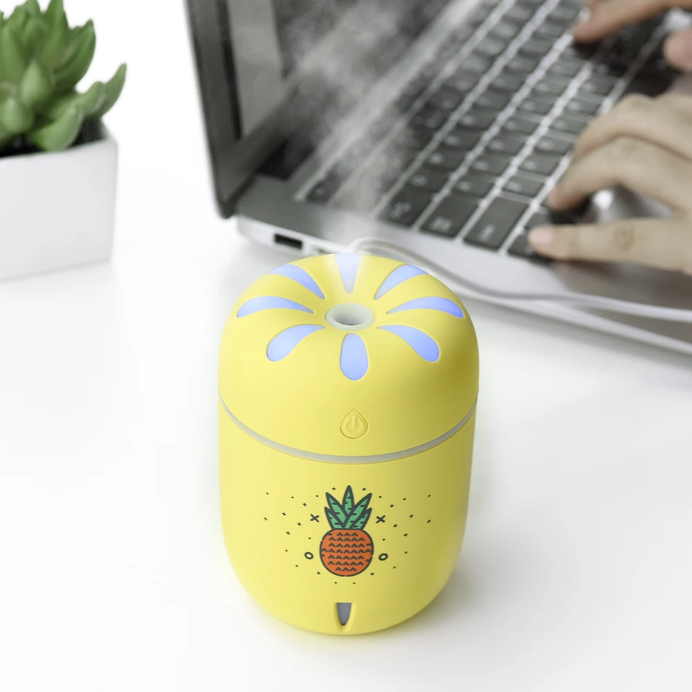 220ml Mini Usb Humidifier Aroma Diffuser Portable Mist Fogger Maker Air