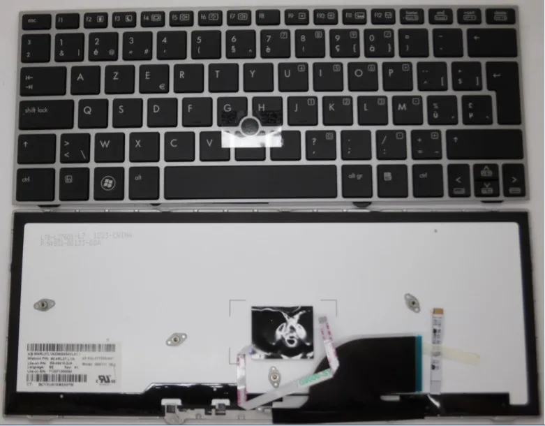 

New keyboard for HP EliteBook 2170 2170p Belgium/Brazil layout